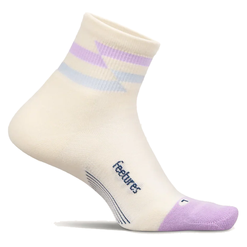Feetures Elite Max Cushion Quarter Socks - Soft Track