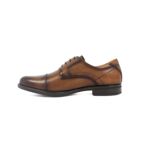 Men's Florsheim Midtown Cap Toe Oxford - Cognac Smooth