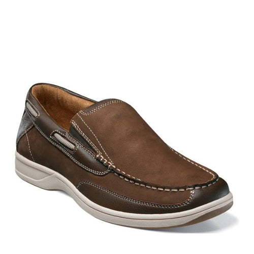 Men's Florsheim Lakeside Moc Toe Slip-On - Brown