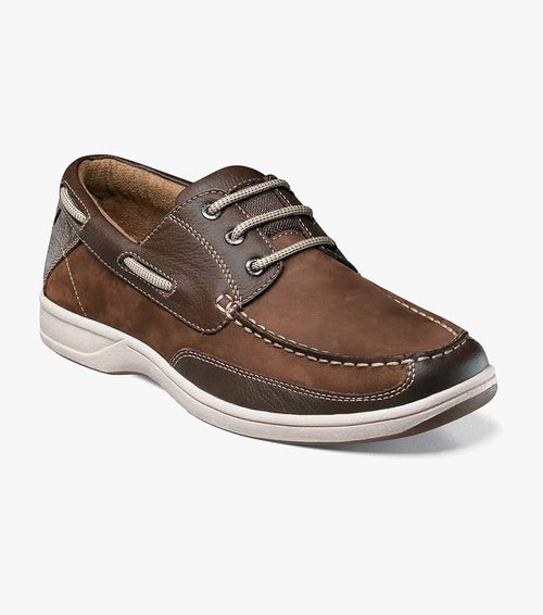 Men's Florsheim Lakeside Moc Toe Oxford - Brown