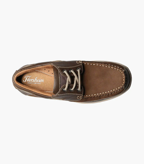Men's Florsheim Lakeside Moc Toe Oxford - Brown
