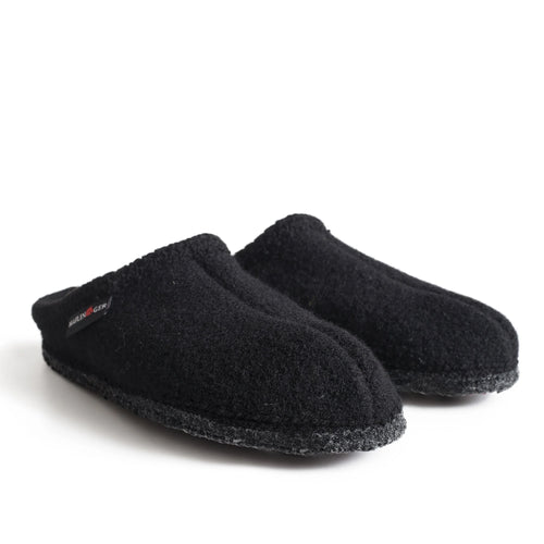 Haflinger AS Slipper - Black