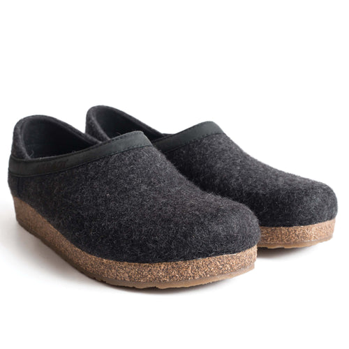 Haflinger GZH Clog - Charcoal