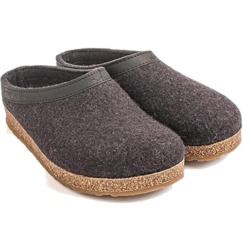 Haflinger GZL Clog - Charcoal
