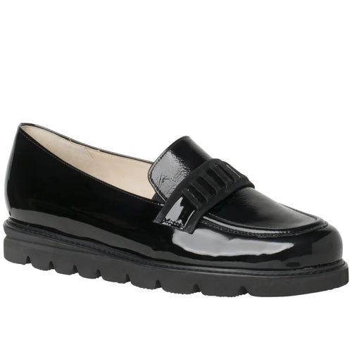 Women's Hassia Pisa Loafer - Schwarz Patent