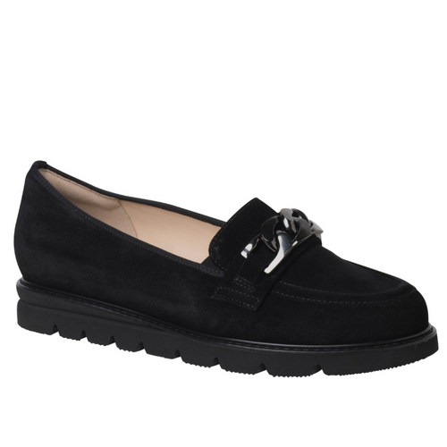 Women's Hassia Pisa Loafer - Black