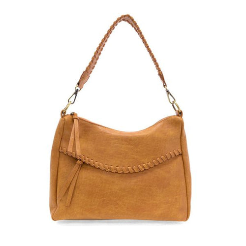 Joy Susan Cassidy Whipstitch Convertible Hobo Bag - Whiskey