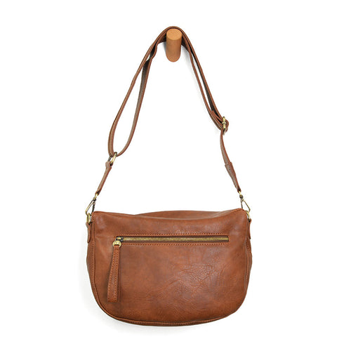 Joy Susan Laura Contrast Strap Sling - Pecan