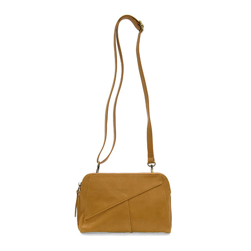 Joy Susan Gigi Crossbody with Woven Wristlet Strap - Mustard