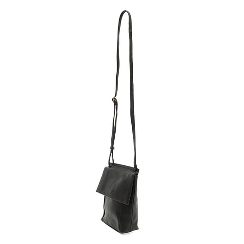 Joy Susan Jensy Front Flap Crossbody Bag - Black