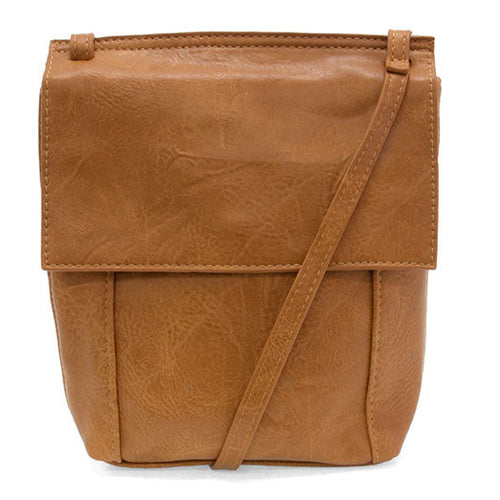 Joy Susan Jensy Front Flap Crossbody Bag - Chestnut