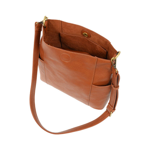 Joy Susan Kayleigh Bucket Bag - Bourbon
