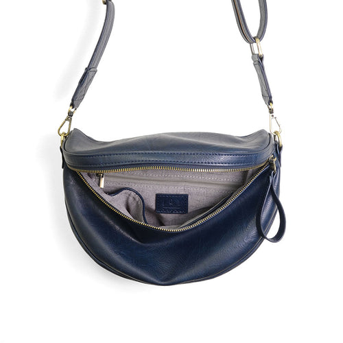Joy Susan Laura Contrast Strap Sling - Vivid Navy