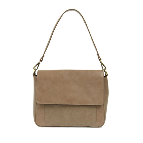 Joy Susan Lexie Shoulder Bag - Truffle