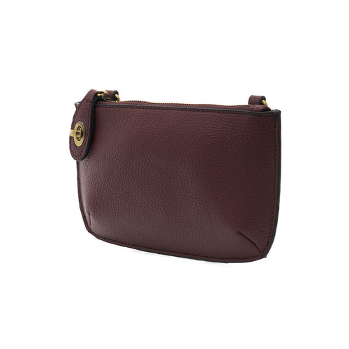 Joy Susan Mini Crossbody Wristlet Clutch - Deep Crimson