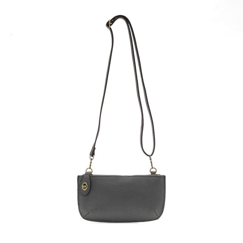 Joy Susan Mini Crossbody Wristlet Clutch - Shadow Grey