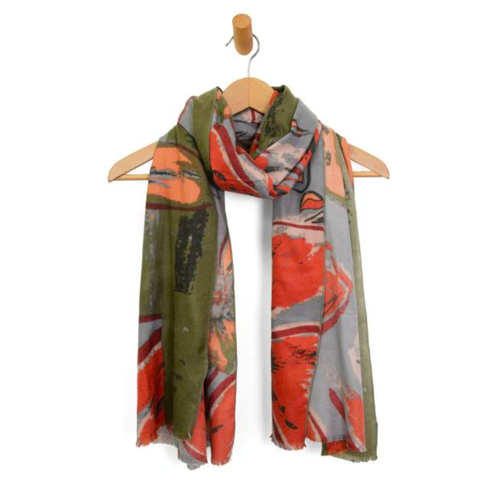 Joy Susan Multi Large Blooms Scarf