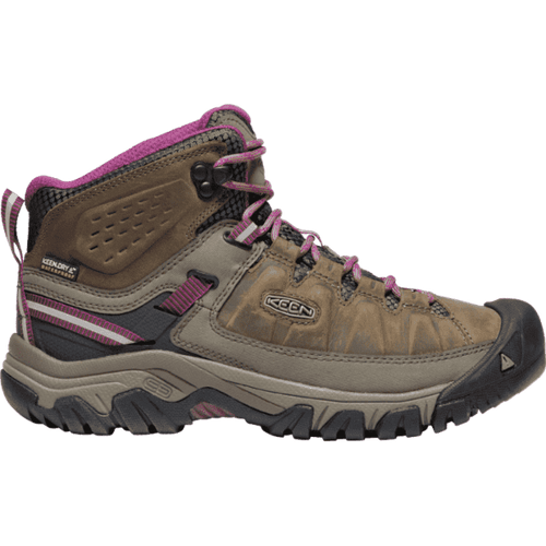 Women’s KEEN Targhee III Mid Waterproof – Weiss/Boysenberry