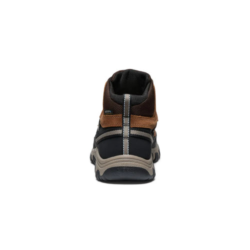 Kids' KEEN Targhee IV Mid Waterproof - Big Kid – Bison/Brindle