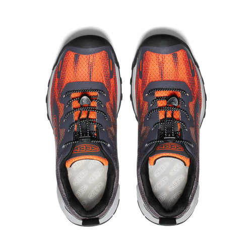 Kid's KEEN Wanduro Speed Hiking Shoe – Little/Big Kids – Magnet/Scarlet Ibis