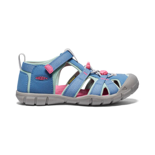 Kids' KEEN Seacamp II – Little Kid/Big Kid – Coronet Blue/Hot Pink