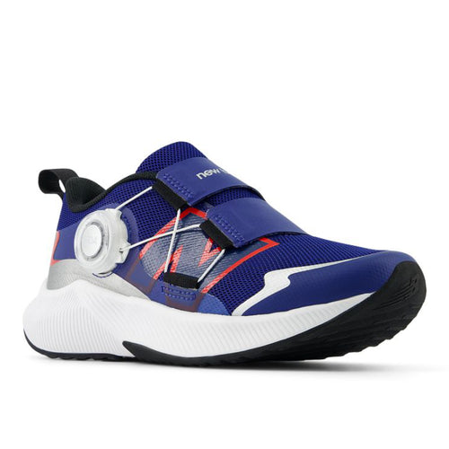 Kids' New Balance DynaSoft Reveal v4 Boa - Toddler/Little Kid - Inkwell/Team Red/Silver Metallic
