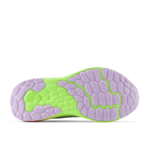 Kids' New Balance Fresh Foam Arishi v4 Bungee Lace with Top Strap - Toddler/Little Kid - Light Aluminum/Cyber Lilac/Neon Pink