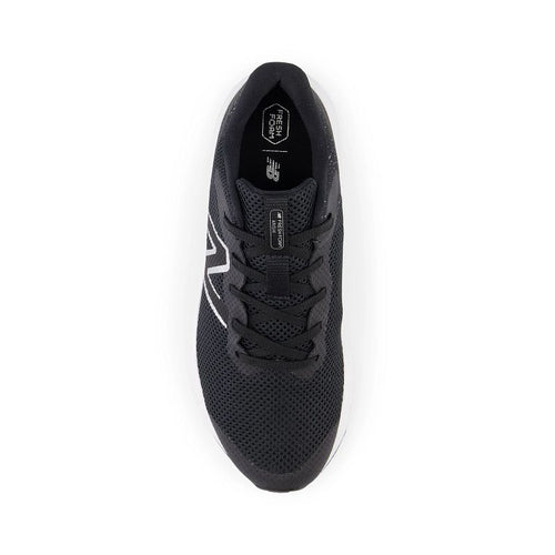 Kids' New Balance Fresh Foam Arishi v4 - Big Kid - Black/White/Silver Metallic