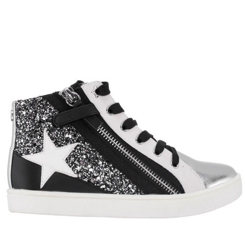 Kids' Nina Yuti - Little Kid/Big Kid - Glitter/Smooth Black