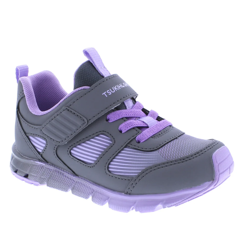 Kids’ Tsukihoshi Streak – Toddler/Little Kid – Ash/Purple
