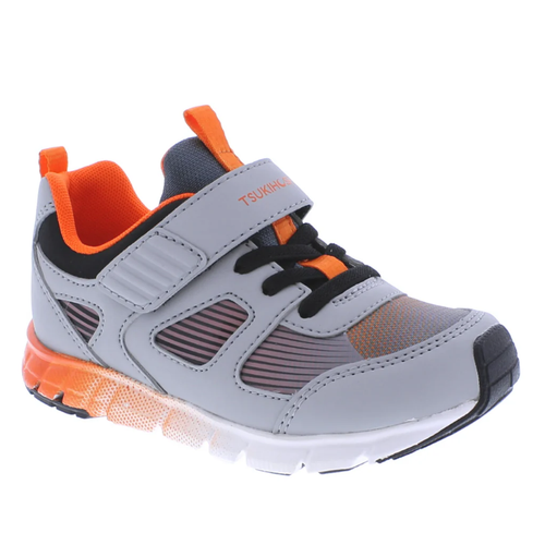 Kids’ Tsukihoshi Streak – Toddler/Little Kid – Grey/Orange