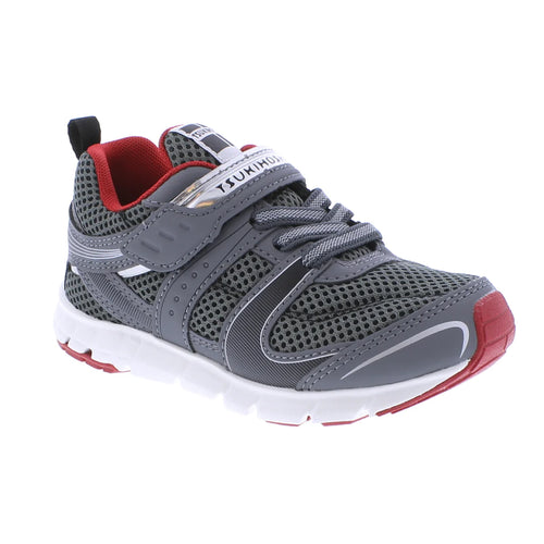 Kids' Tsukihoshi Velocity - Toddler/Little Kid/Big Kid - Grey/Red