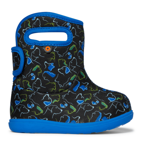 Kids’ Baby Bogs II Pets - Baby/Toddler Sizing – Black Multi