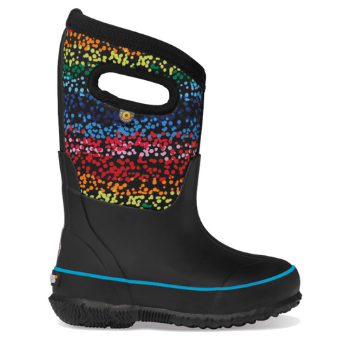 Kids' Bogs Classic II Rainbow Dots - Little/Big Kids Sizing - Black Multi