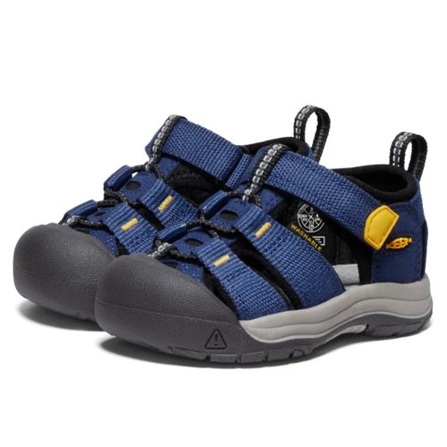 Kids' KEEN Newport H2 - Baby – Naval Academy/Keen Yellow