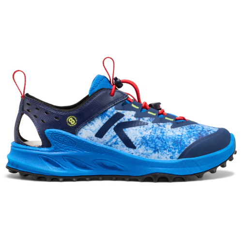 Kids' KEEN Zionic ADV Sandal - Little/Big Kid - Precious Blue/Racing Red