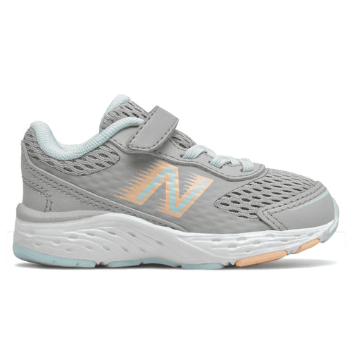 Kids' New Balance 680v6 - Baby/Toddler - Rain Cloud/Pale Blue Chill