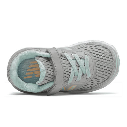 Kids' New Balance 680v6 - Baby/Toddler - Rain Cloud/Pale Blue Chill