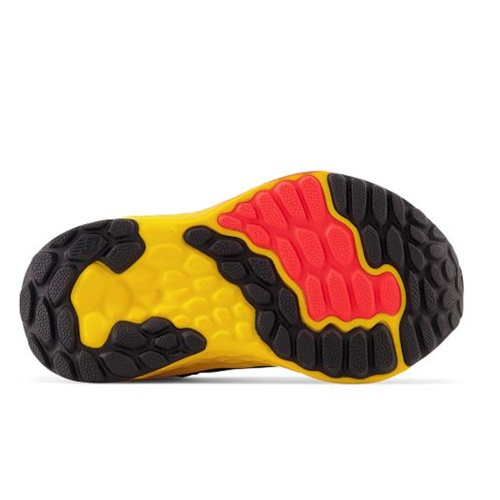 Kids’ New Balance Fresh Foam Arishi v4 Bungee Lace with Top Strap - Baby/Toddler – Team Navy/Electric Red/Egg Yolk