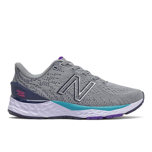 Kids’ New Balance Fresh Foam X 880v11 – Toddler/Little Kid – Steel/Virtual Sky/Deep Violet