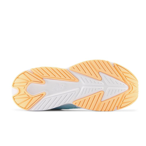Kids’ New Balance Rave Run v2 Bungee Lace with Top Strap - Toddler/Little Kid – Ice Blue/Bright Cyan/Solar Flare