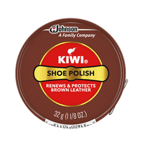 Kiwi Wax Shoe Polish - Brown
