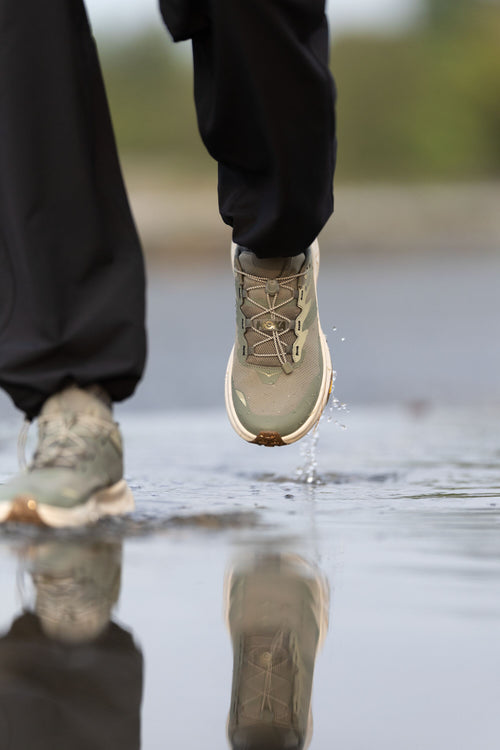 Men's HOKA Transport GTX in Slate/Oat Milk