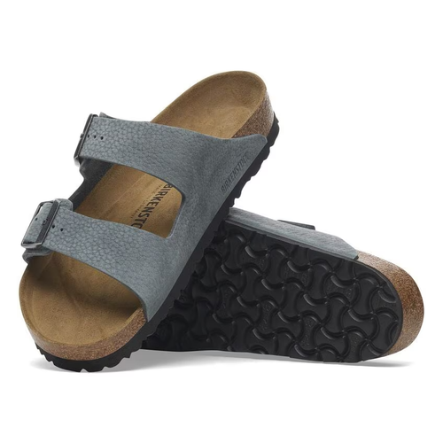 Men's Birkenstock Arizona - Basalt Gray Nubuck