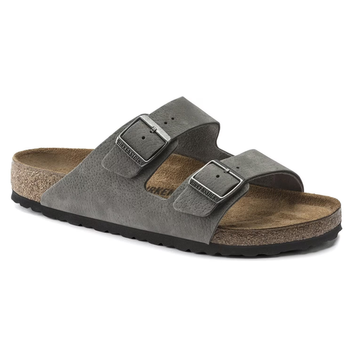 Men's Birkenstock Arizona - Whale Gray Nubuck