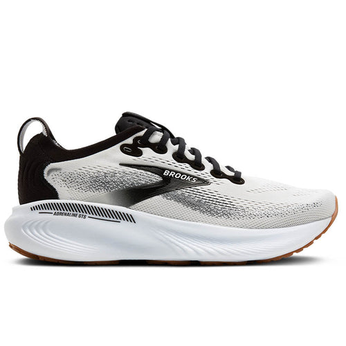 Men's Brooks Adrenaline GTS 25 - White/Black/White