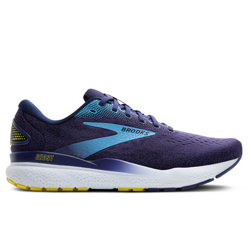 Men’s Brooks Ghost 16 – Blue/Bonnie Blue/Yellow