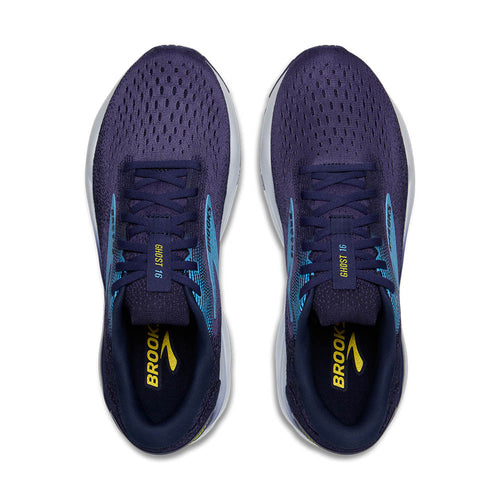 Men’s Brooks Ghost 16 – Blue/Bonnie Blue/Yellow