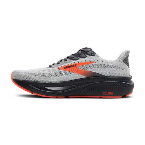 Men's Brooks Ghost 17 - Oyster Mushroom/Orange/Ebony