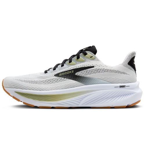 Men's Brooks Ghost 17 - White/Black/Tea